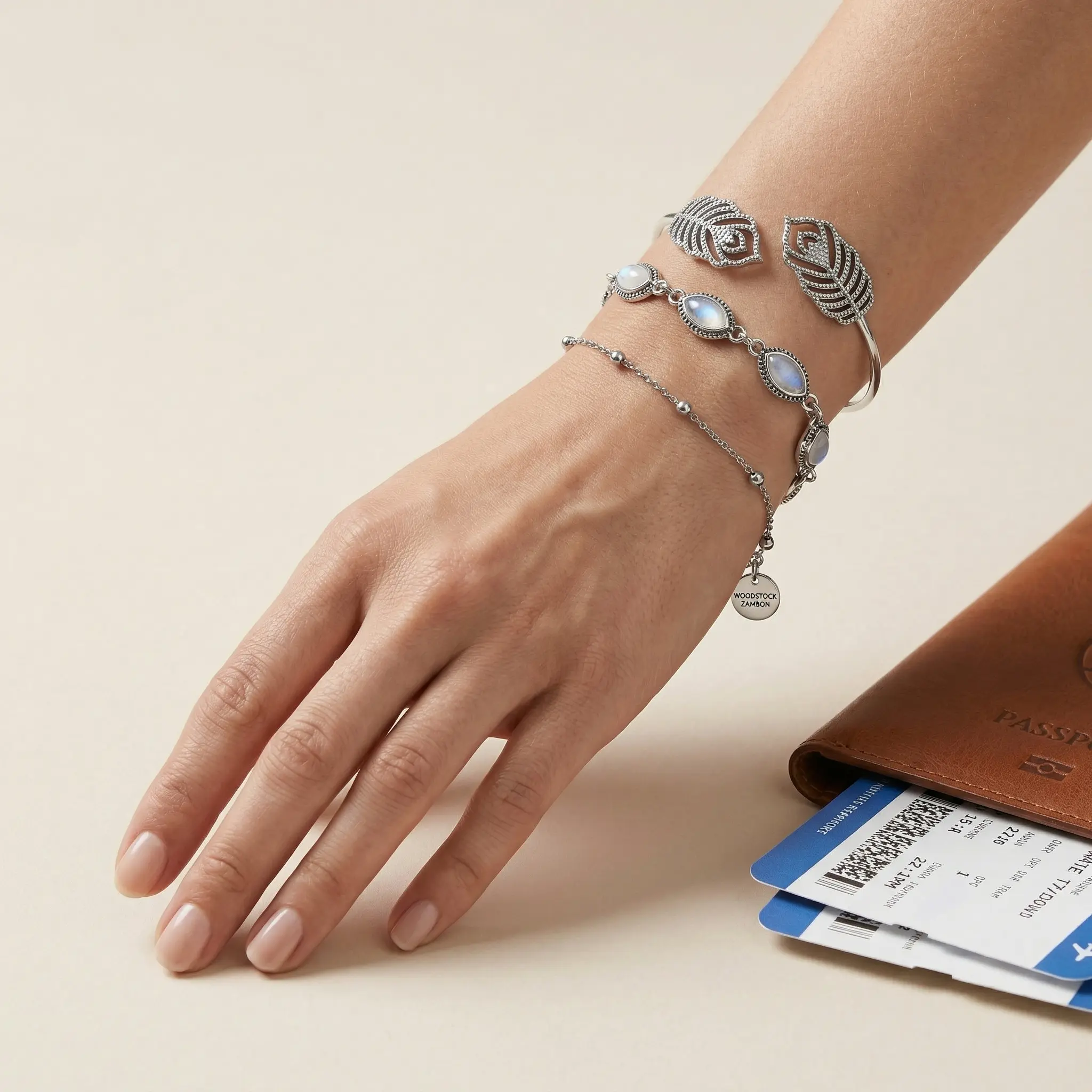 Feather Waterproof Bracelet - Image 2