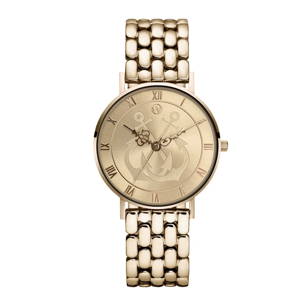 Golden Anchor Waterproof Watch - Image 4