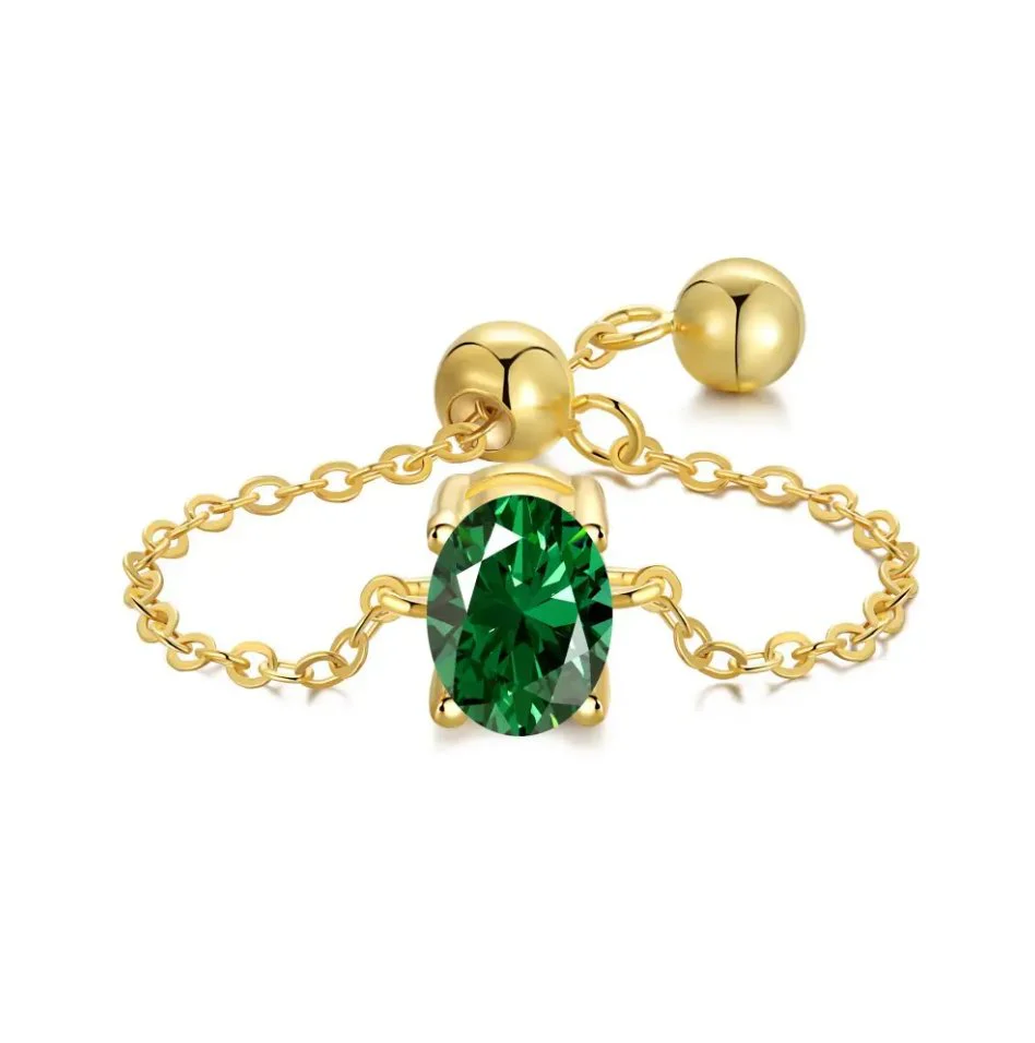 Green Chain Ring - Image 2