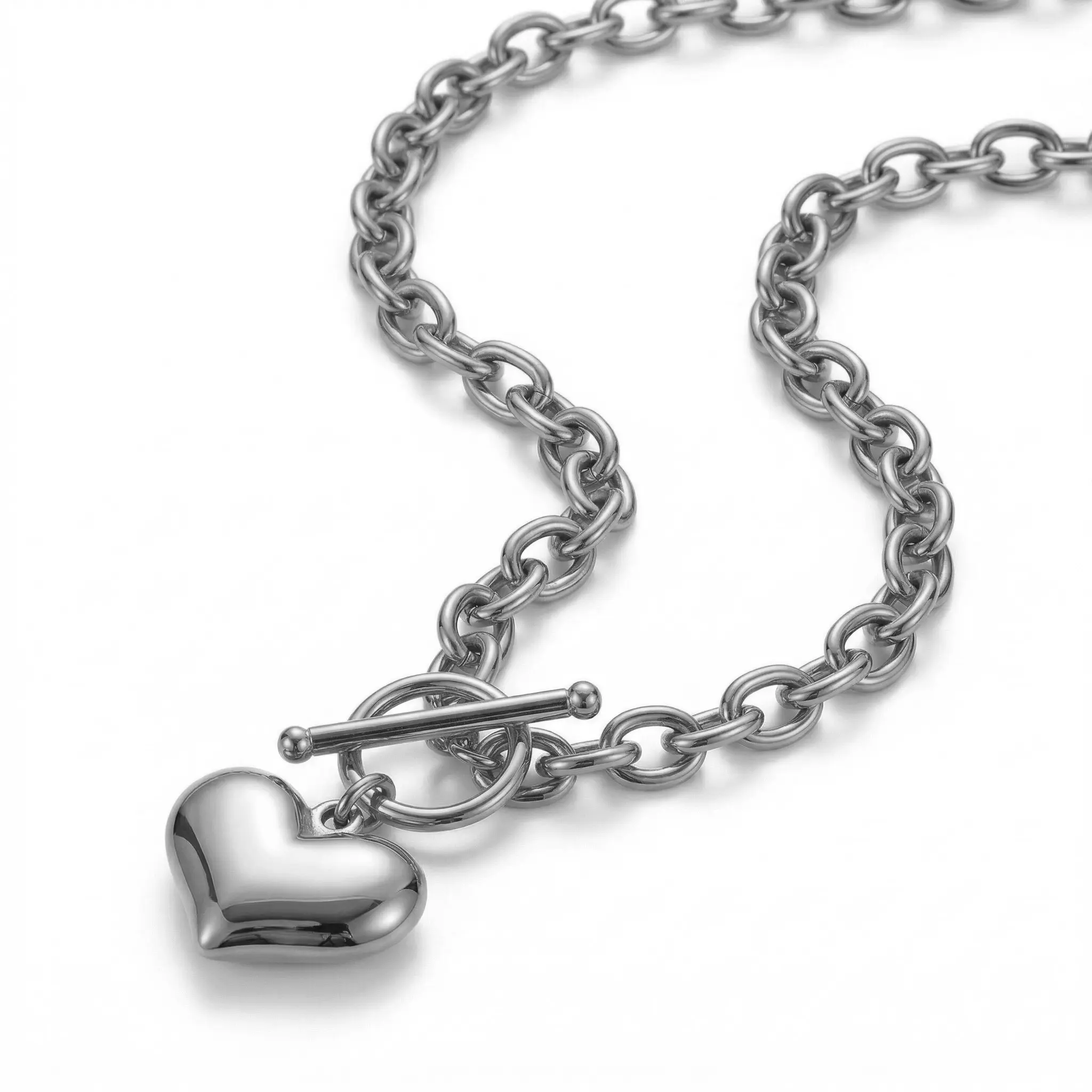 Heart Chain Necklace - Image 3