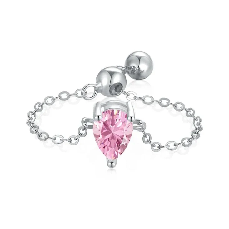 Pink Chain Ring