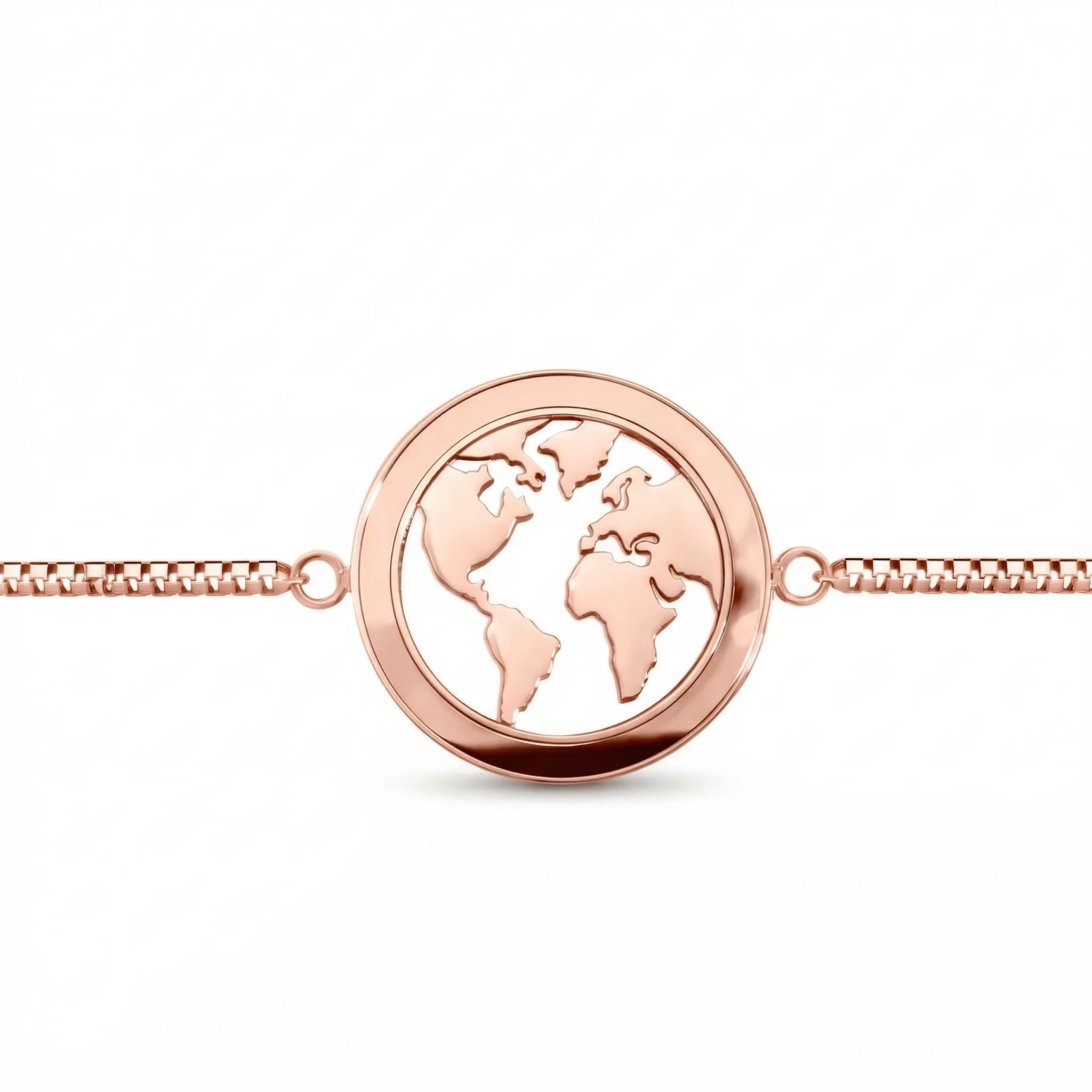 World Map Custom Bracelet - Image 4