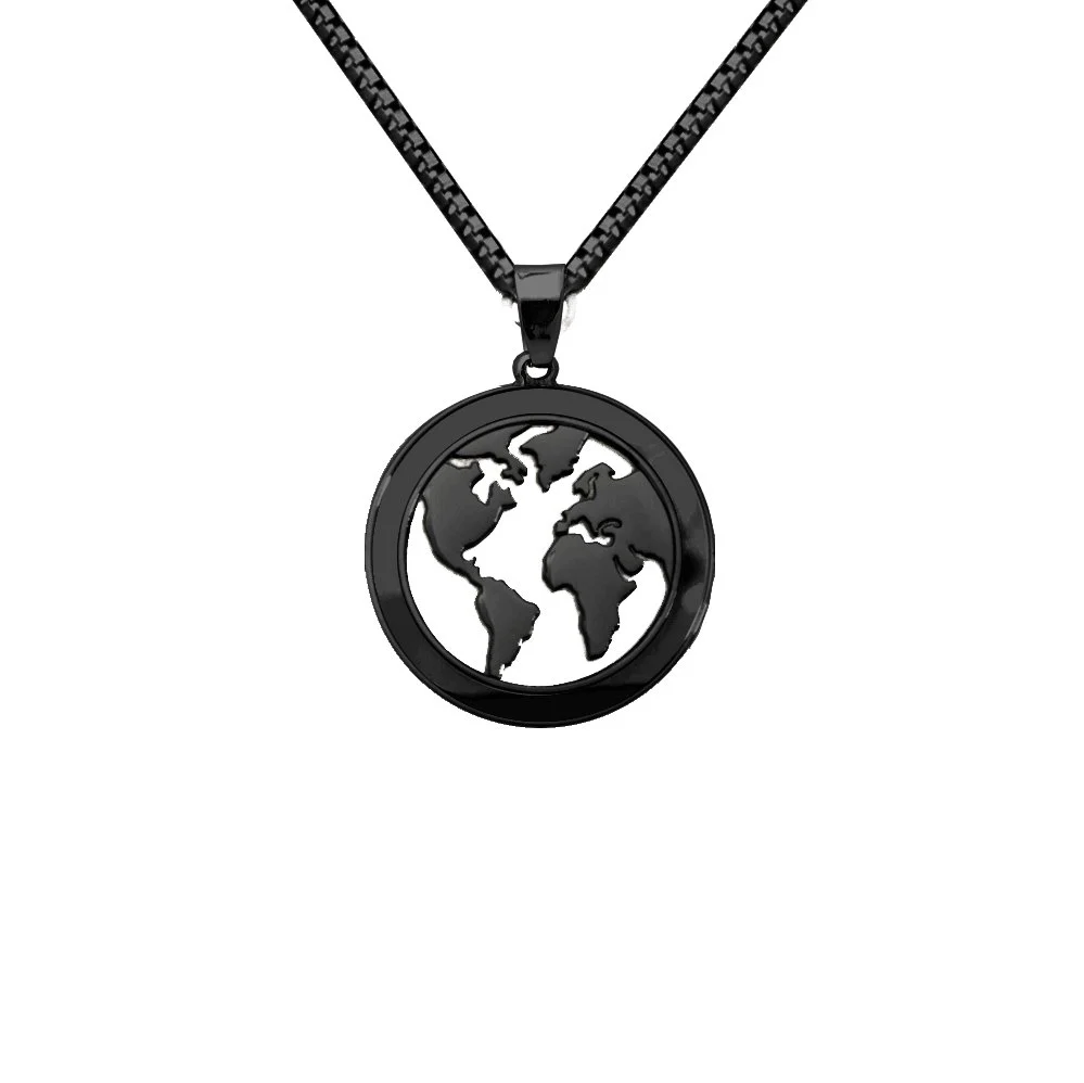World Map Custom Necklace - Image 6